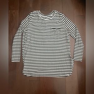 Mudpie Black Stripe Long Tunic